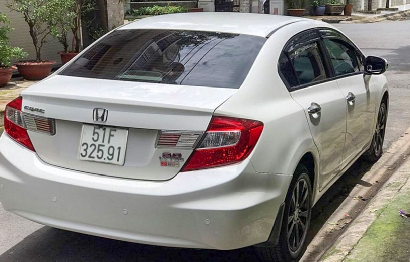 Honda Civic 2018 Trắng Động cơ 18  mua bán xe cũ đà nẵng  Xe Cũ Đà Nẵng